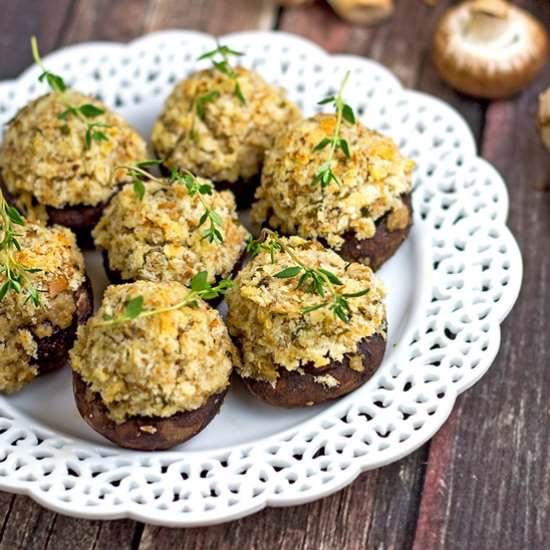 Classic Stuffed Mushrooms