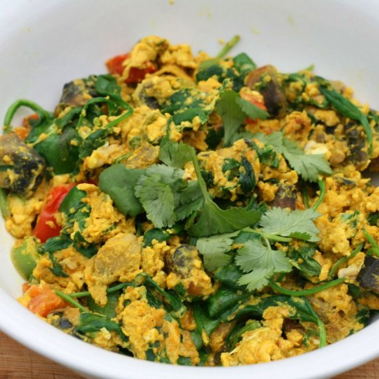 Turmeric Scrambled Eggs