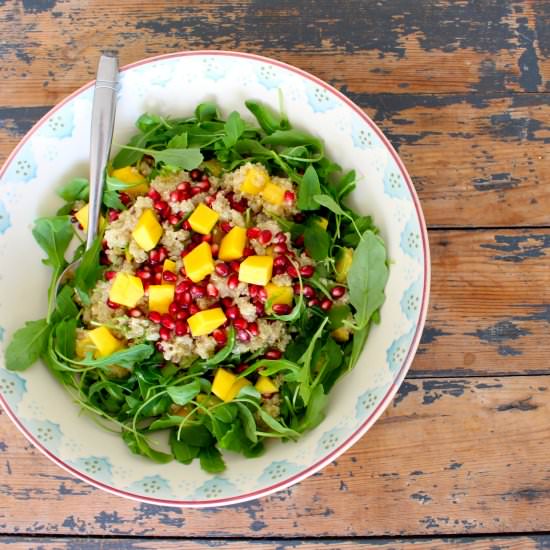 Summer Quinoa Salad with Mango