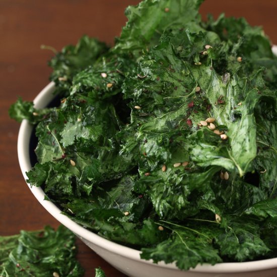 Spicy Kale Chips