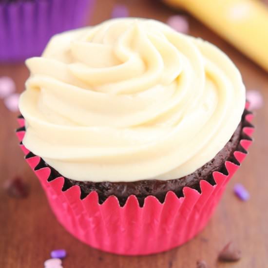 Dulce de Leche Chocolate Cupcakes