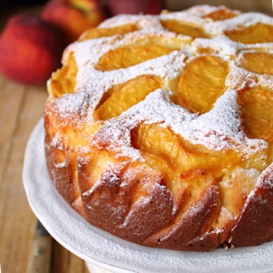 Peaches Cake