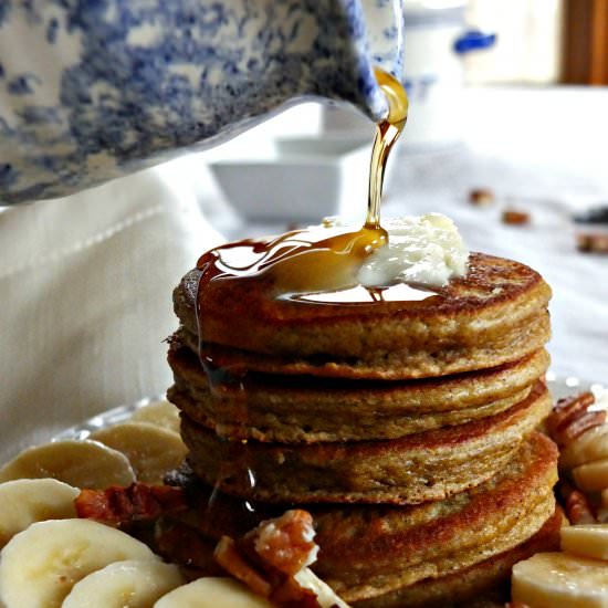 Banana Bread Pancakes