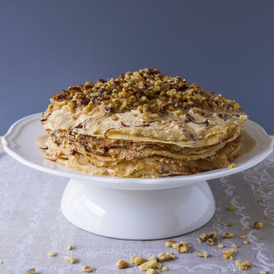 Dulce De Leche Crepe Cake