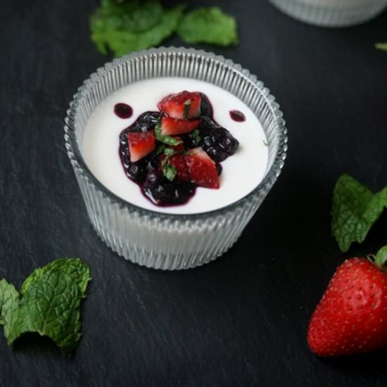 Coconut Panna Cotta