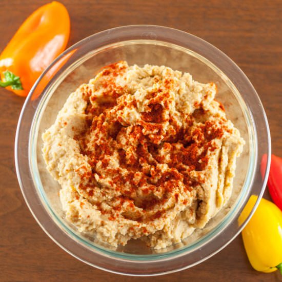 Quick and Dirty Hummus