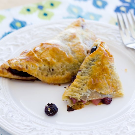 Peach Blueberry Turnovers