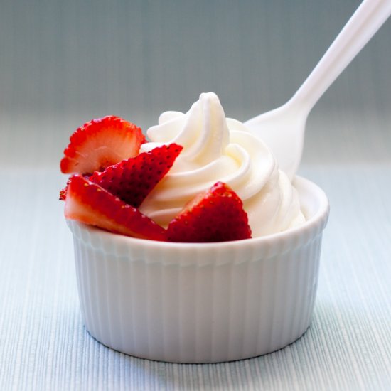 Pinkberry Style Frozen Yogurt