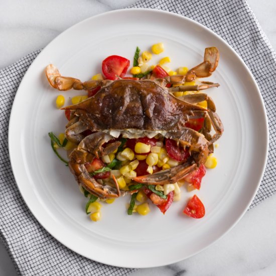 Broiled Soft-Shell Crab