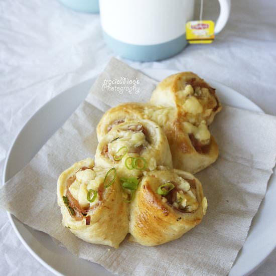 Ham and Cheese Rolls