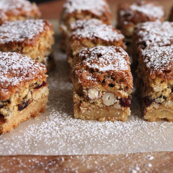 Baked Fruit & Nut Toffee Bites