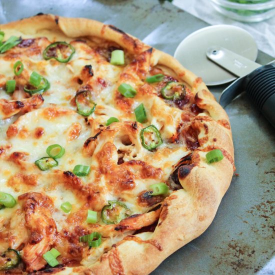 Chipotle Barbecue Chicken Pizza