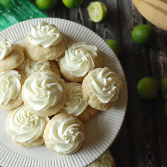 Key Lime Sugar Cookies