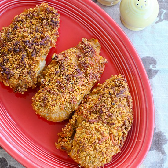 Crunchy Cheddar Chicken