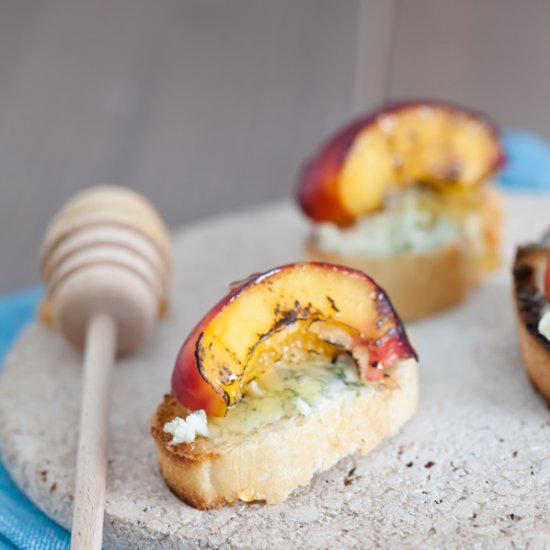 Nectarines Crostini