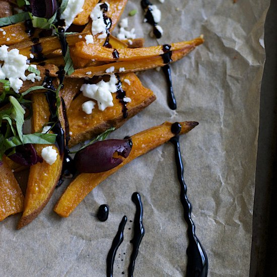 Greek Style Sweet Potato Fries