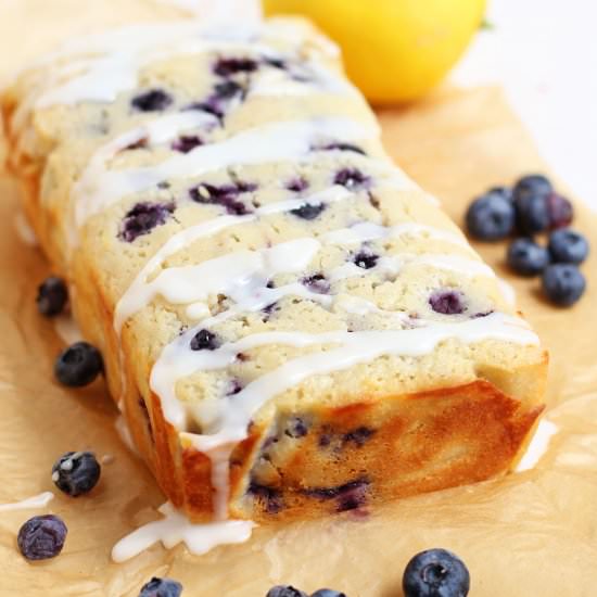 Lemon Blueberry Yogurt Bread