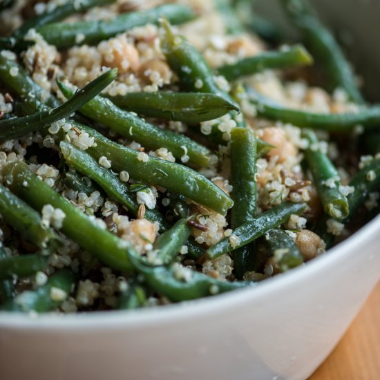 Green Bean and Quinoa Salad