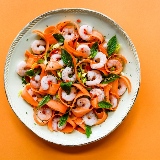 15 Minute Thai Prawn Salad