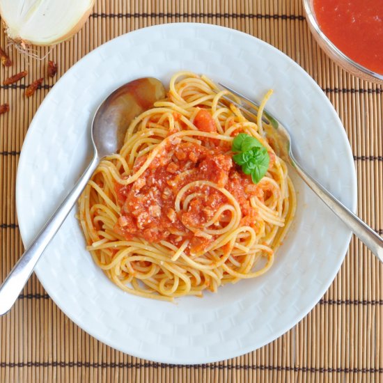 Spaghetti all’Amatriciana