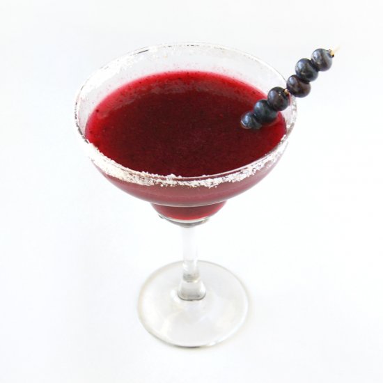 Roasted Blueberry Margarita