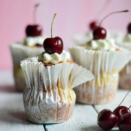 Cherry Banana Muffins