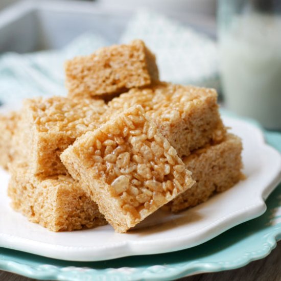 Healthy Rice Crispy Treats