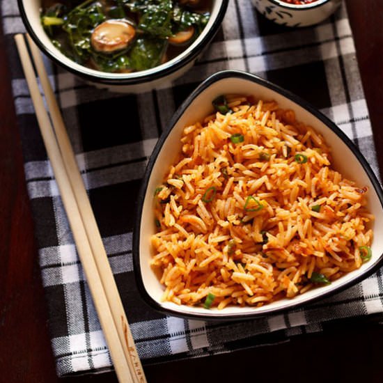 Schezwan fried rice