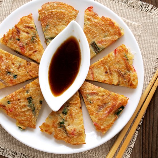 Korean Vegetable Pancakes