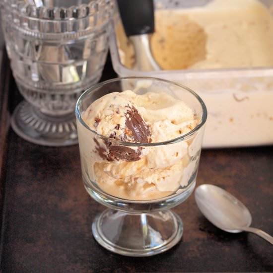 hazelnut mascarpone ice cream