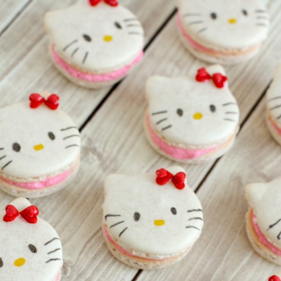 Hello Kitty Macarons