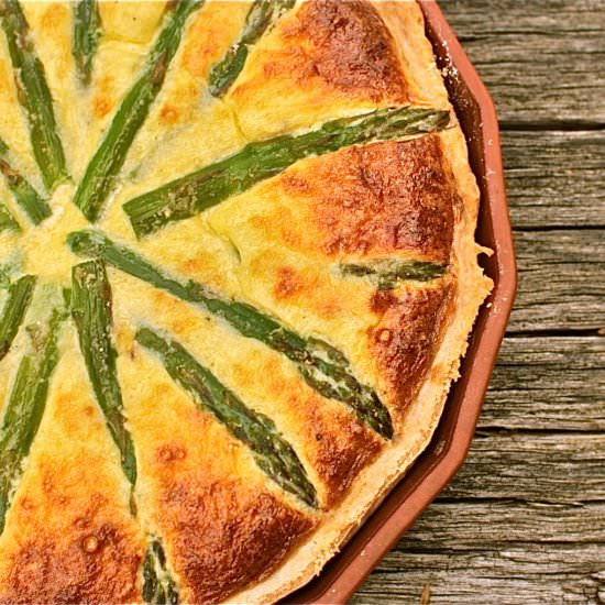 Asparagus & Gruyère Tart