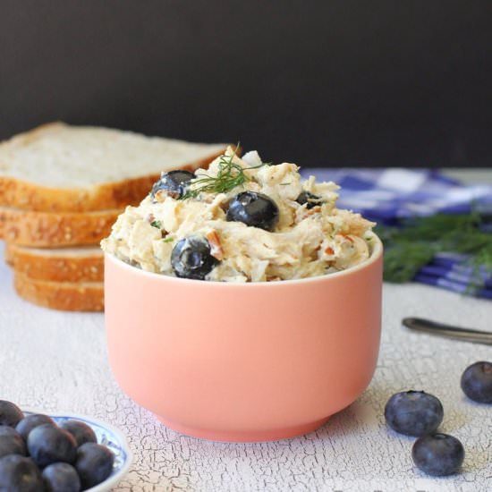 Chicken Salad with Blueberries