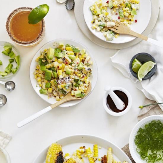 Mexican Roasted Corn Salad