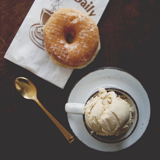 Glazed Doughnut Ice Cream