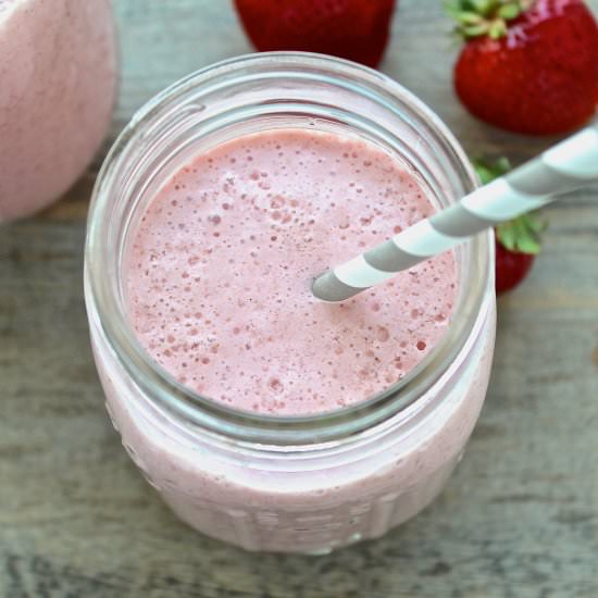 Strawberry Coconut Lassi