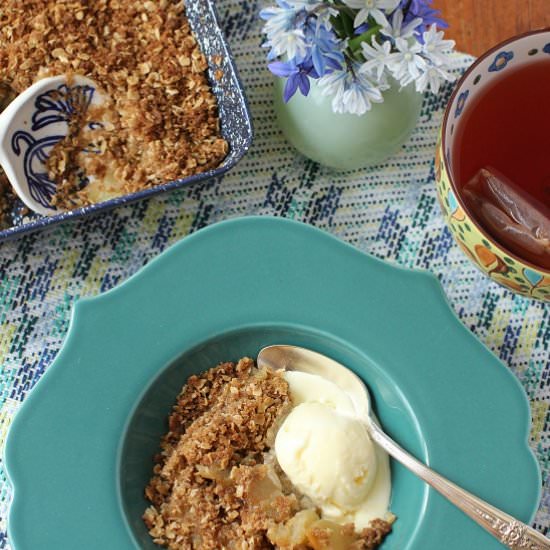 Apple or Rhubarb Crisp