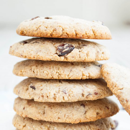 Paleo Oatmeal Cookies