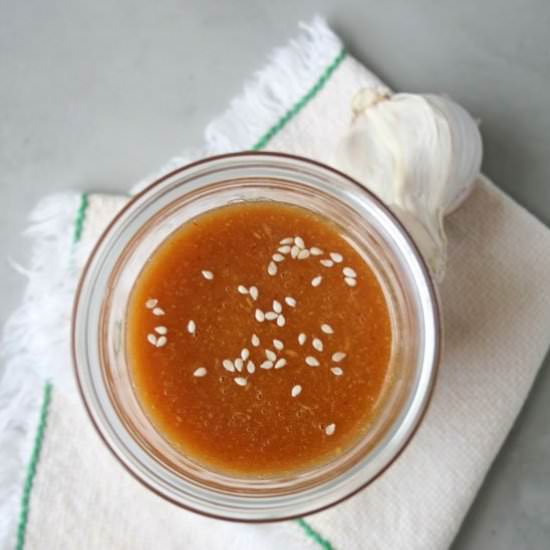 Peanut Ginger Dressing