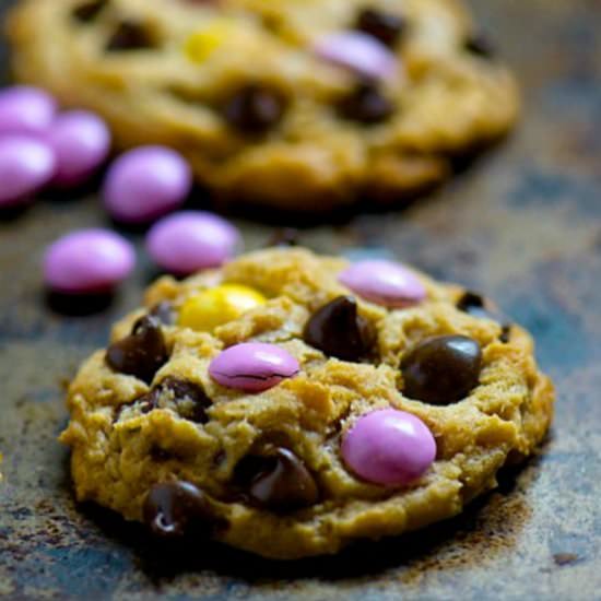 Peanut Butter Chocolate Chip Cookie