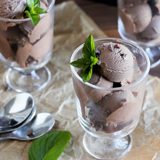 Dark Chocolate Ice Cream w/ Cocoa N