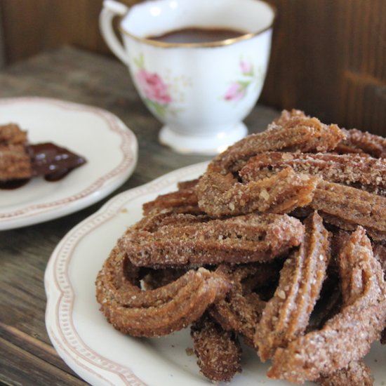 Vegan Chilli Chocolate Churros