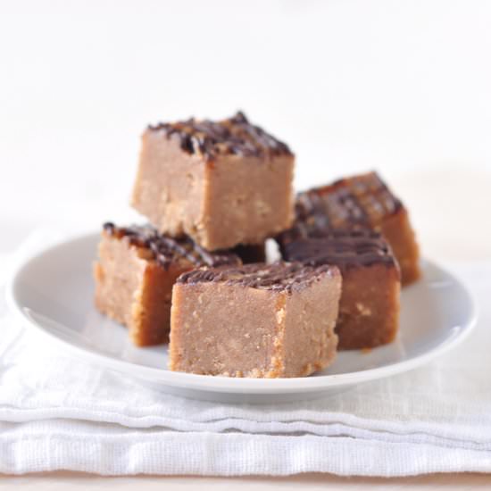 Salted peanut butter fudge