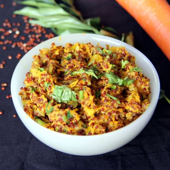 Curried Carrot Quinoa