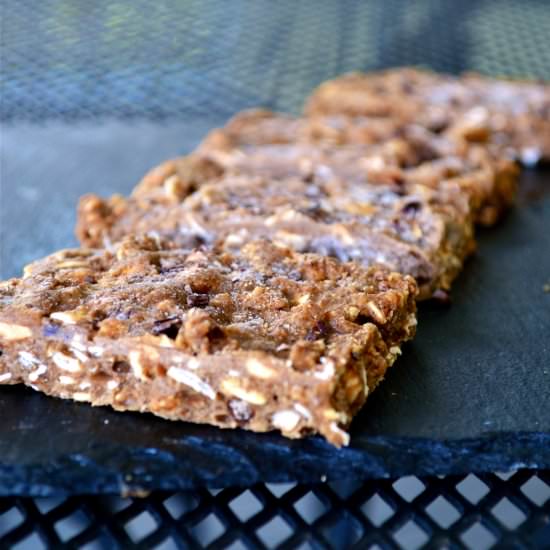 No Bake Chocolate Protein Bars