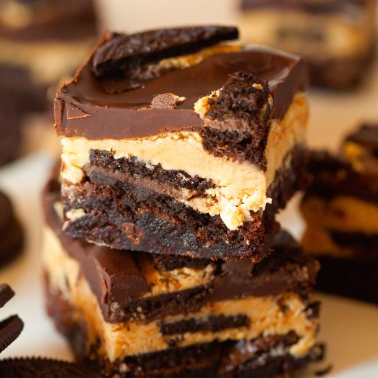 Chocolate & Peanut Butter Brownies