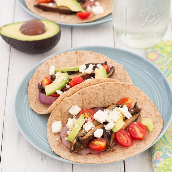 Spicy Grilled Portobello Tacos