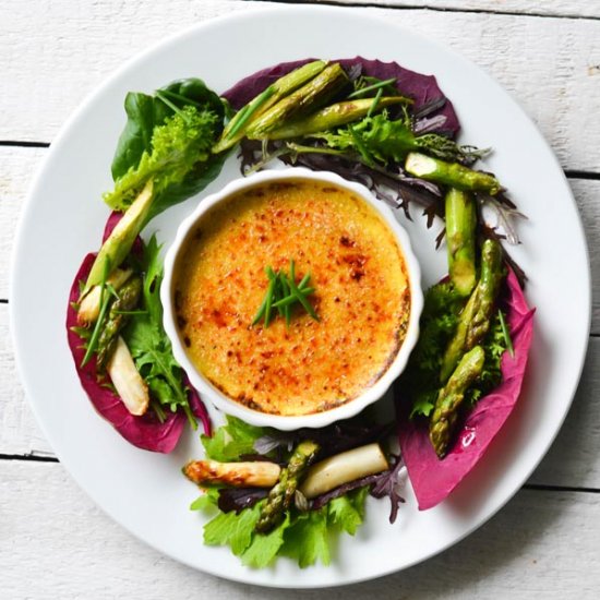 Asparagus Crème Brûlée