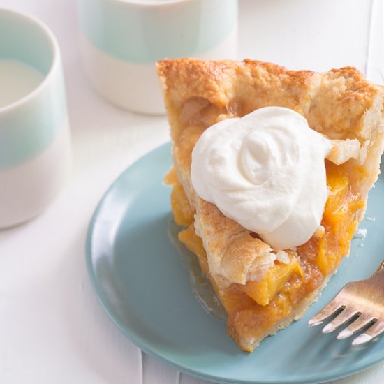 Classic Peach Pie