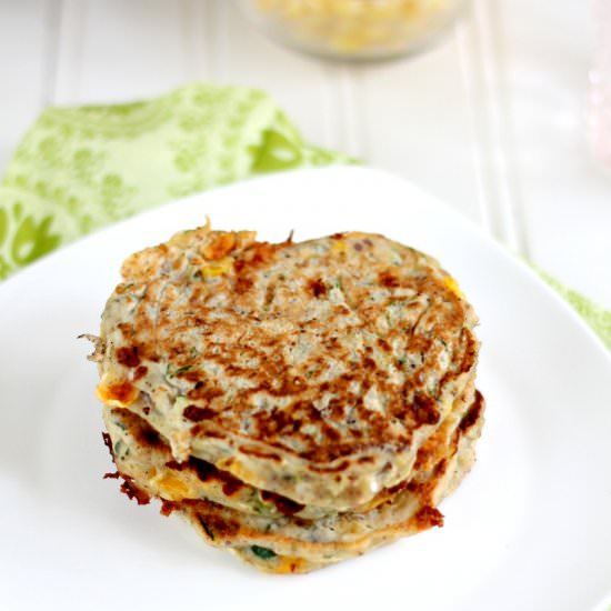 Zucchini Corn Pancakes